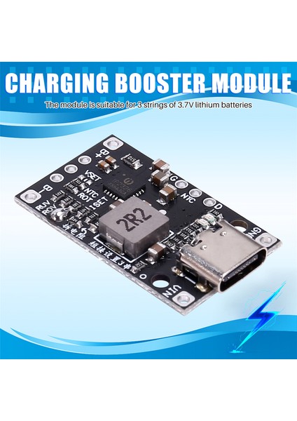 5 Adet Type-C 3.7V 3s Lityum Pil Şarj Takviye Modülü Dengeli Şarj LED Göstergesi ile Qc Hızlı Şarjı (Yurt Dışından) fırsatları