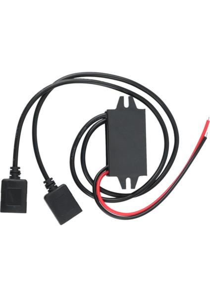 Dc-Dc Dönüştürücü Modülü 12V Ila 5V 3A 15W Çift USB Adım Aşağı Güç Çıkışı Adaptörü Araba Potting Su Geçirmez Modül (Yurt Dışından) modelleri