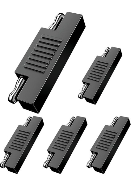 Sae Konnektörü Sae'den Sae'ye Polarite Ters Hızlı Bağlantı Kablosu Fiş Adaptörü Güneş Paneli Akü Şarj Cihazı Için-5'li Paket (Yurt Dışından)