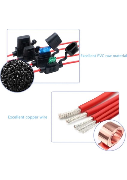 5 Adet 10 Ölçü Awg Sigorta Tutucu Su Geçirmez Toz Geçirmez Sıralı Sigorta Kutusu Araba Tekne Suv Için (Yurt Dışından) fırsatları