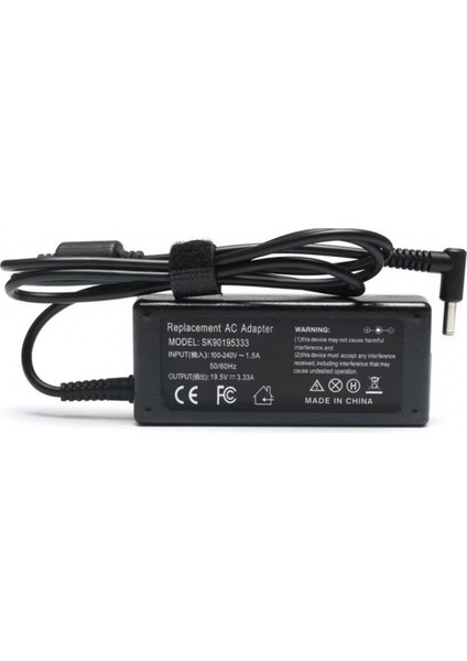 65W 19.5V3.33A Dizüstü Bilgisayar Şarj Cihazı Hp Elitebook 840-G3 850-G3 845-G3 820-G3 745-G3 725-G3 Ac Adaptör Güç Kablosu Ab Fişi (Yurt Dışından) modelleri