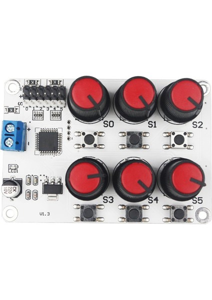 Hıwonder 6 Yollu Döner Düğme Servo Sürücü Kontrol Kartı Aşırı Akım Koruması Servo Test Cihazı Arduino Dıy Robot Kol Parçası Için (Yurt Dışından) fiyatları