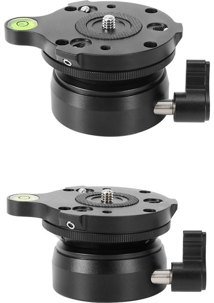 Evrensel Çok Fonksiyonlu Yatay Ayarlı Koltuk Panoramik Kafa Tripod Dslr Kamera Ayar Masası Kubbe Tabanı, A (Yurt Dışından)