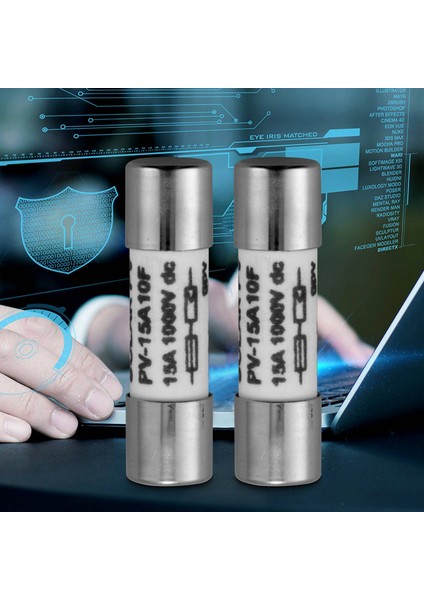 10 Adet 1000 Vdc Sigorta Solar Pv Patlamaya Dayanıklı Sigorta Gümüş - 15A (Yurt Dışından) fiyatları