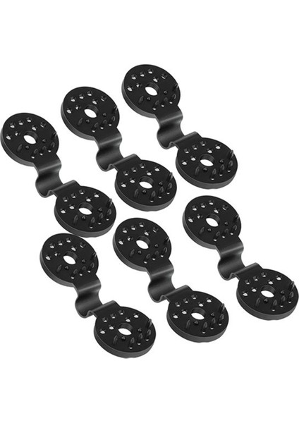 150 Adet Güneşten Koruyan File Klip Bahçe Aletleri Sera Gölge Kumaş Sabitleme Kelepçesi Plastik Grommet Çit Ağı Kurulum Kanca (Yurt Dışından)