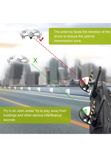 Mini 4 Pro/air 3 Sinyal Amplifikatörü Anten Menzil Genişletici Sinyal Djı Rc 2/rc Pro Drone Aksesuarları (Yurt Dışından) modelleri