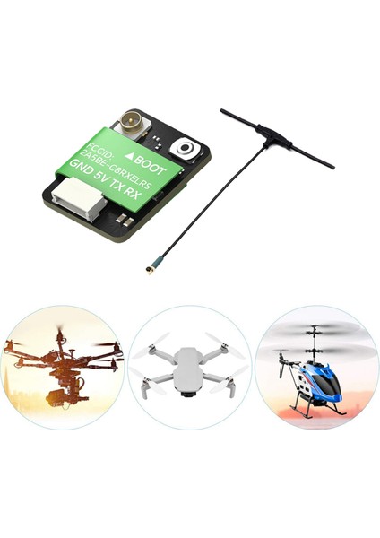 Elrs 2.4ghz Nano Rx Alıcısı Açık Kaynaklı 70MM Antenli Rc Fpv Yarış Drone'u (Yurt Dışından) modelleri