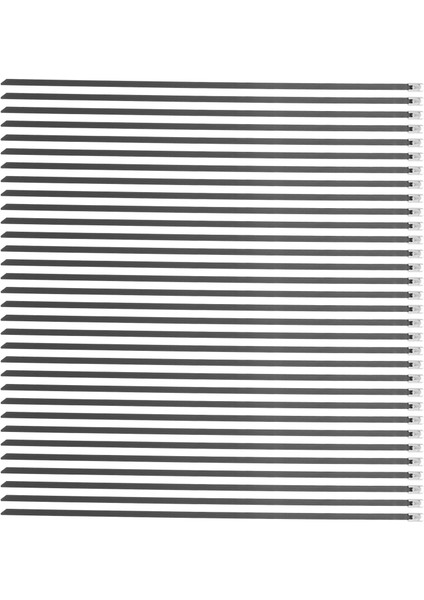 100 Adet/grup, 4.6MMX300MM Pvc Plastik Kaplamalı SS304 Paslanmaz Çelik Kablo Bağı (Yurt Dışından) fiyatları