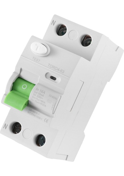 Ac 2p 6ka Rccb Rcd 230V Kaçak Akım Devre Kesici Diferansiyel Kesici Emniyet Anahtarı Tord4-63, 2p 16A 10MA (Yurt Dışından) fiyatları