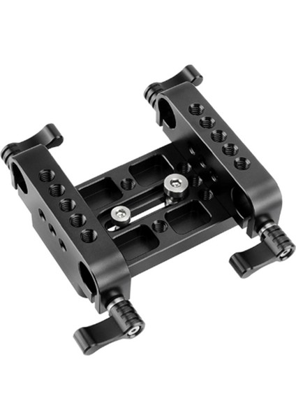 Kamera Montaj Plakası Pro Dslr Omuz Montaj Destek Takımı Tripod Montaj Plakası Lens Destekli 15MM Çubuklar (B) (Yurt Dışından) fırsatları