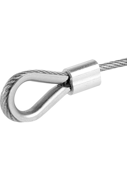Kablo Kiti 15M/3MM Paslanmaz Çelik Tel Halat Tırmanma Tesisleri Için Pvc Kaplı Bahçe Tel Korkuluk (Yurt Dışından)