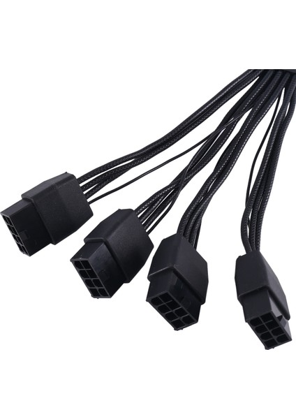 Gpu RTX4090 RTX4080 Serisi 16AWG 4X8PIN Pcı-E - 16PIN (12+4) Pcı-E 5.0 12VHPWR Konektörü 90 Derece Dirsek (Yurt Dışından)