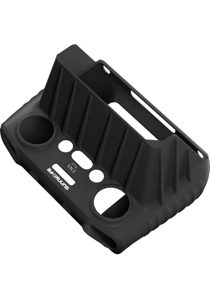 Sunnylıfe Djı Rc Pro Akıllı Kontrol Cihazı Için Yüksek Parlaklıklı Ekran Başlığı Cam Film Kontrol Cihazı Silikon Kılıf Seti Aksesuarları, Siyah (Yurt Dışından)