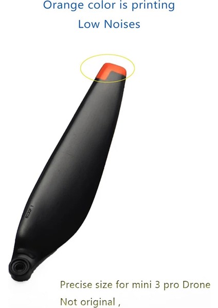 Djı Mini 3 Pro Drone Için 16 Adet 6030F Pervane Hafif Ağırlıklı Pervaneler Bıçak Yedek Kanat Yedek Parçaları Mini 3 Pro Için (Yurt Dışından)