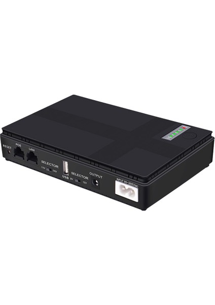 9V 12V Kesintisiz Güç Kaynağı Mini Ups USB Poe Wifi Yönlendirici Cctv Için 10400MAH Pil Yedekleme Cctv (Abd Tak) (Yurt Dışından)