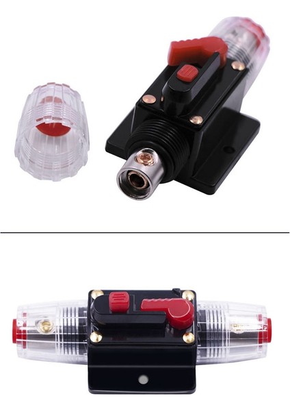 Araba Ses Sistemi Emniyet Koltuğu Dc 30A Araba Sigortalı Güç Kaynağı Sigorta Tüpü Devre Kesici Sigorta Kutusu (Yurt Dışından) indirimleri