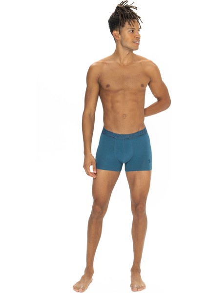 Erkek Lacivert - Indigo - Gri 3 Lü Boxer fiyatları
