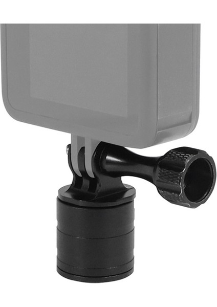 Gopro 12 Aksesuarları Için Metal Adaptör 1/4 Inç Alüminyum Tripod Alaşım Montajı 360 Derece Döndürme Tipi (Yurt Dışından)