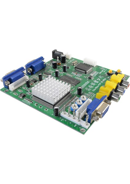 Arcade Oyun Cga/ega/yuv/rgb'den Vga'ya Çift Çıkışlı Hd Video Dönüştürücü Kartı Arcade Oyun Monitöründen Crt LCD Projektöre (Yurt Dışından)