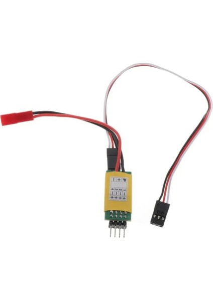 3 Kanallı Video Anahtar Modülü 3 Yollu Video Anahtar Flaşı 4 LED Işık Multicopter Iha'lar 5.8g Fpv Verici Kamera Için (Yurt Dışından)