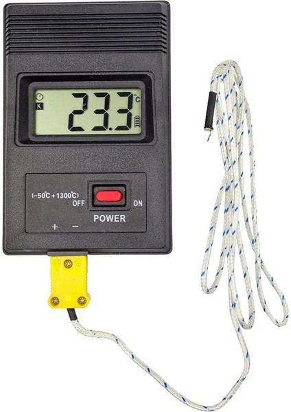 Mini Tip K Termokupl Konnektörü Erkek Fiş Adaptörü Yüksek Sıcaklık 120℃ (248℉) Termokupl Sensör Probları Için (Yurt Dışından)