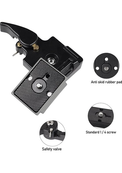 Manfrotto 200PL-14 Için 1/4 Inç Vidalı Kamera Hızlı Değiştirme Plakası + Hızlı Değiştirme Plakası Kelepçesi Kamera Tripod Top Kafası (Yurt Dışından) fırsatları