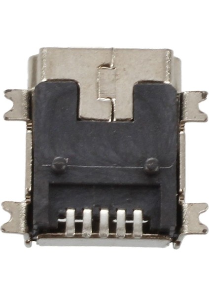 Yedek Mini USB Tip B Dişi 5 Pin Pcb Kartı Montaj Jakı Şarj Konnektörü 10 Adet (Yurt Dışından)