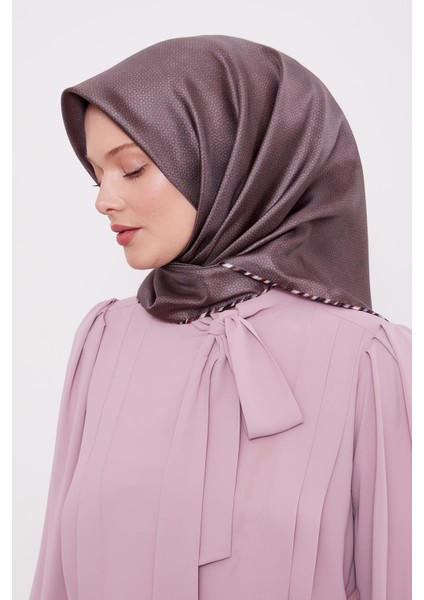 K.vizon Benekli Twill Ipek Eşarp
