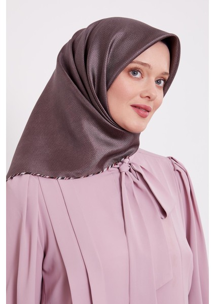 K.vizon Benekli Twill Ipek Eşarp modelleri