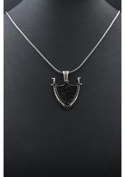 Kalkan Kılıc Gümüş Kolye Zincir 925 Ayar 901569 fırsatları