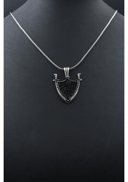 Kalkan Kılıc Gümüş Kolye Zincir 925 Ayar 901569 indirimleri