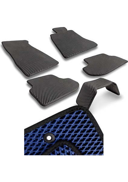 Toyota Yaris 2015 Uyumlu Araca Özel Akıllı Paspas Eva Paspas Hücreli Paspas Lacivert