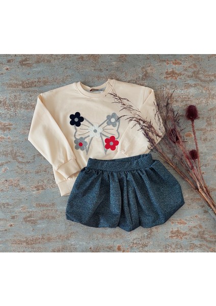 Çiçek Detaylı, Balon Etekli Takım modelleri