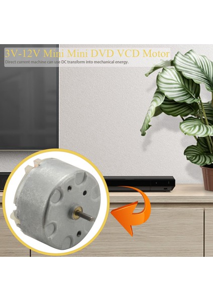 3V-12V Mini DVD VCD Elektrik Motoru 3V-2700RPM 6V-4000RPM RF-500TB-12560 (Yurt Dışından) fırsatları
