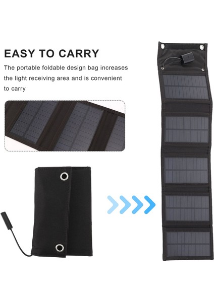 12W Katlanabilir USB Güneş Paneli Taşınabilir Katlanır Su Geçirmez Güneş Paneli Şarj Cihazı Açık Mobil Güç Pil Şarj Cihazı (Yurt Dışından) indirimleri