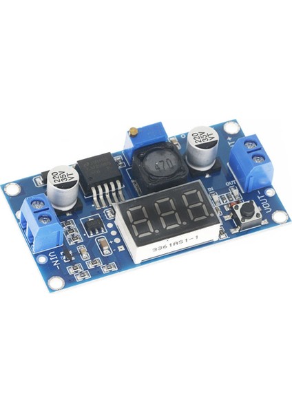 3 Adet LM2596 Dc-Dc Gerilim Ayarlanabilir Düşürücü Dönüştürücü Voltaj Regülatörü LED Ekran Voltmetre 4.0-40V 1.25-37V (Yurt Dışından)