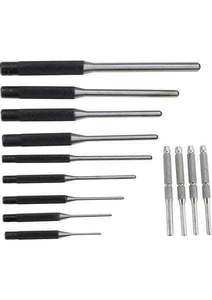 13 Parçalı Set-Üfleme Parçalarıyla Rulo Pim Tabancası Zımba Cıvatası Rulo Açma Aleti Alet Kiti (Yurt Dışından)