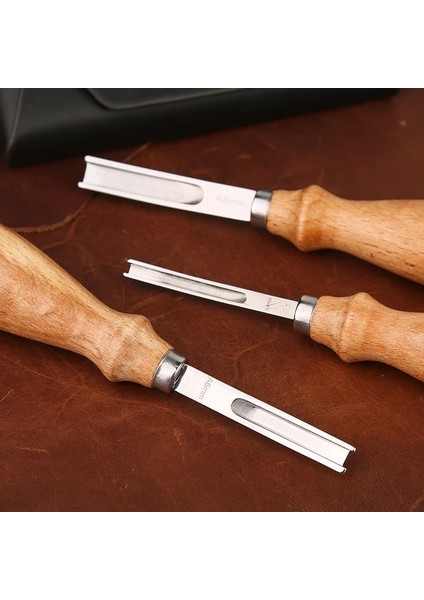 6mm Tarzı Kaobuy 3 Boyutu A4MM A6MM A8MM Pratik Deri El Sanatları Kenar Beveler Skiving Beveling Bıçak Dıy Kesme El Sanatları Aracı (Yurt Dışından) indirimleri