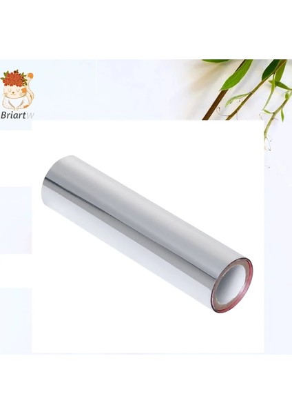 Mor Tarzı Briartw 5 Metre x 1 Rulo Gümüş Isı Aktif Folyo Sıcak Folyo Ruloları Sıcak Damgalama Folyo Kağıt Holografik Isı Transferi Dıy El Sanatları (Yurt Dışından) fiyatları