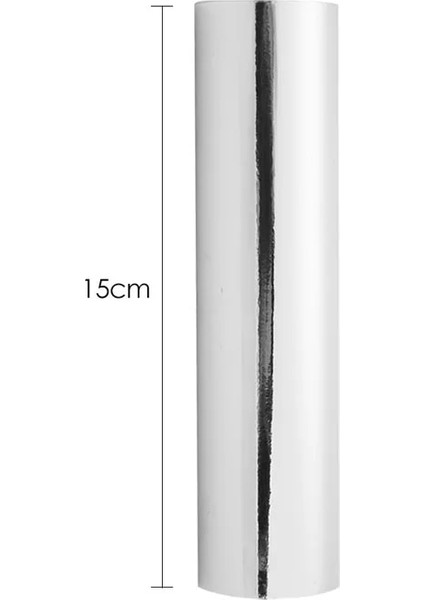 Mor Tarzı Briartw 5 Metre x 1 Rulo Gümüş Isı Aktif Folyo Sıcak Folyo Ruloları Sıcak Damgalama Folyo Kağıt Holografik Isı Transferi Dıy El Sanatları (Yurt Dışından) modelleri