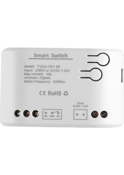 1ch 5V Ac/dc 7-32V Zigbee Tuya Röle Modülü Uzaktan Kumanda 433MHZ Dıy Akıllı Ev Otomasyonu Kapı Erişimi Için (Yurt Dışından)