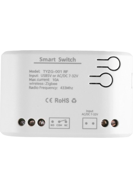 1ch 5V Ac/dc 7-32V Zigbee Tuya Röle Modülü Uzaktan Kumanda 433MHZ Dıy Akıllı Ev Otomasyonu Kapı Erişimi Için (Yurt Dışından)