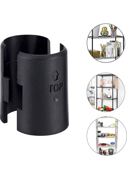 Tel Raf Klipsleri 1 Inç Tel Raf Raf Kilit Klipsleri Tel Raf Sistemi Için Tel Raf Raf Kilit Klipleri 100 Paket (Yurt Dışından)
