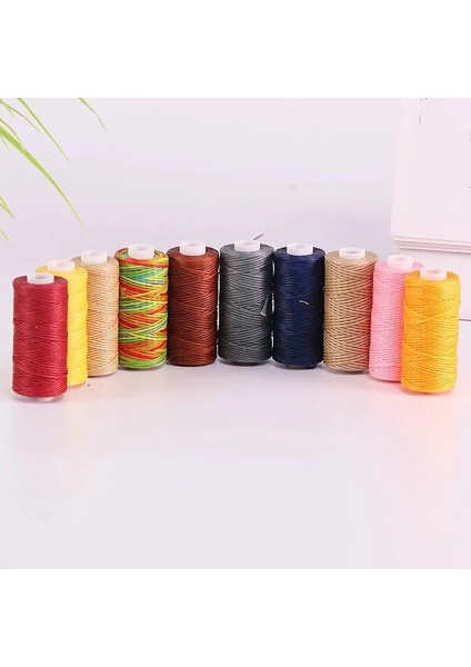 No.13 Tarzı D Kalınlığında Mumlu Iplik Deri Mumlu Kordon Diy El Sanatları Aracı El Dikiş Ipliği Düz Mumlu Dikiş Hattı (Yurt Dışından) indirimleri