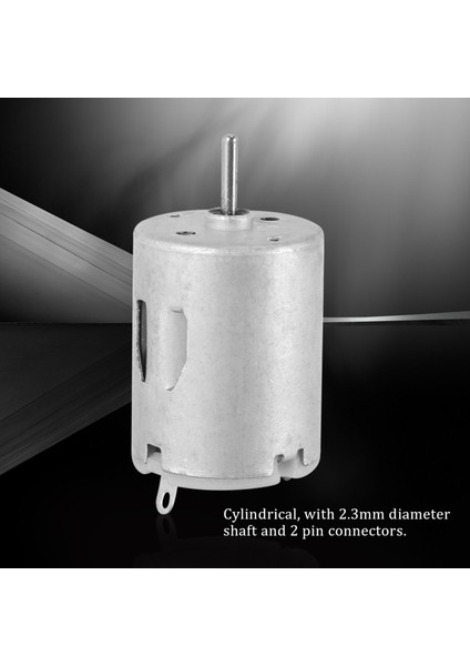 8000RPM 9V 68MA Yüksek Torklu Manyetik Silindirik Mini Dc Motor Gümüş (Yurt Dışından) modelleri