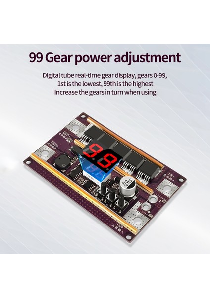 K99 Nokta Kaynakçı Dıy Kiti 99 Dişliler Güç Ayarlanabilir Mini Noktalar Kaynak Makinesi Kontrol Panosu 0.1-0.3mm 17490 18650 (Yurt Dışından) modelleri