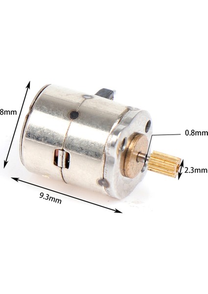 10 Adet/paket Mini 2 Fazlı 4 Telli Step Motor Minyatür Step Dişli Küçük Küçük Mini Motor Oyuncak Motor Dıy (Yurt Dışından)