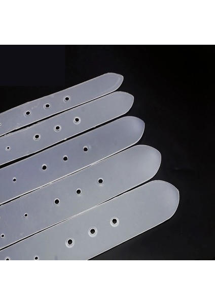 Beyaz Stil Et Dıy Plastik Kemer Tokası Kafa Sonu Yönlü Delme Şablonu Deri El Sanatları Şablon Kemer Konumlandırma Delme Aracı (Yurt Dışından) indirimleri