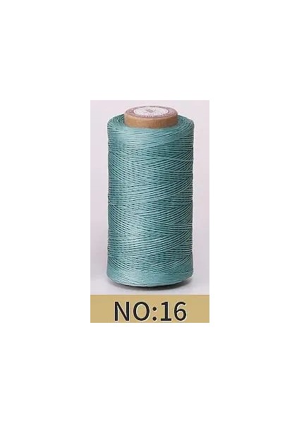 No.16 Stili D Hq Kalınlığı Mumlu Iplik Deri Mumlu Kordon Diy El Sanatları Aracı El Dikiş Ipliği Düz Mumlu Dikiş Hattı (Yurt Dışından)