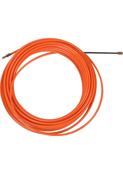 4mm 15 Metre Turuncu Kılavuz Cihazı Naylon Elektrik Kablosu Itme Çektirme Kanalı Yılan Rodder Misina Tel (Yurt Dışından)